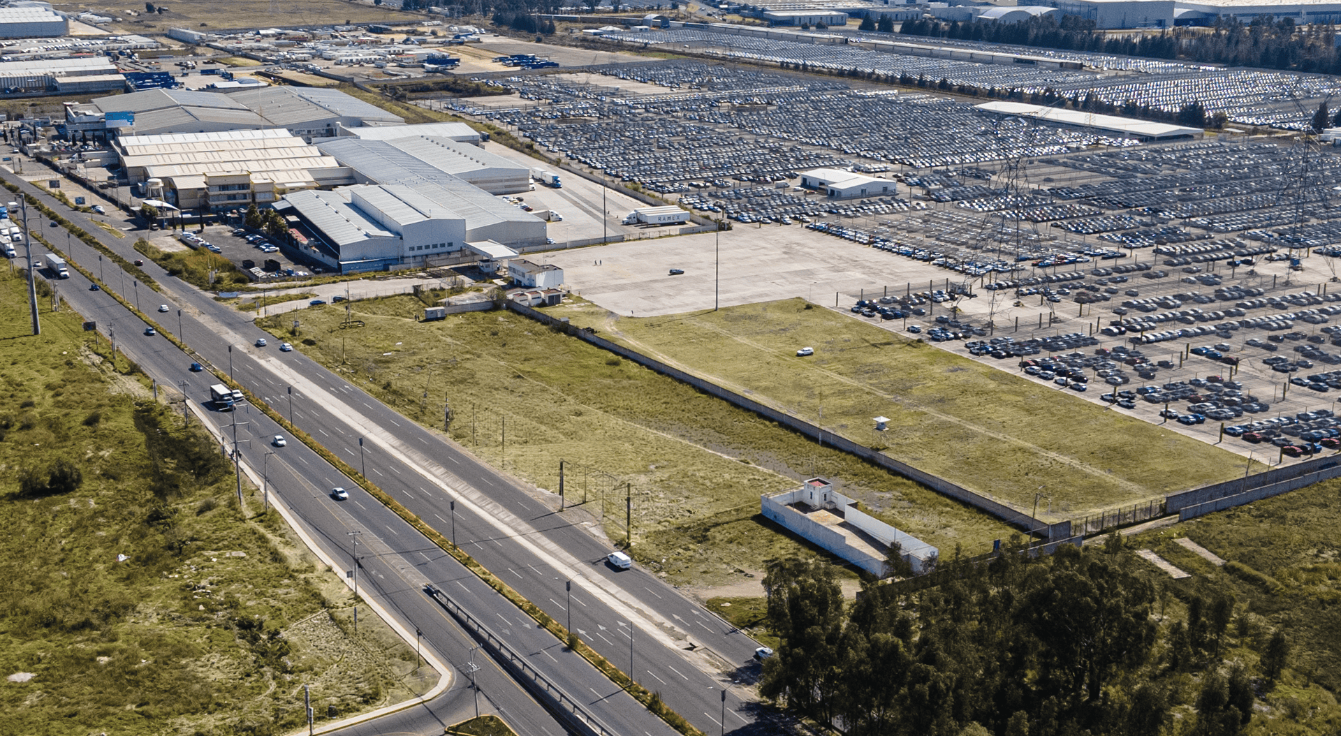 Plano del Anexo VW – Patio de Maniobras junto a Volkswagen Puebla